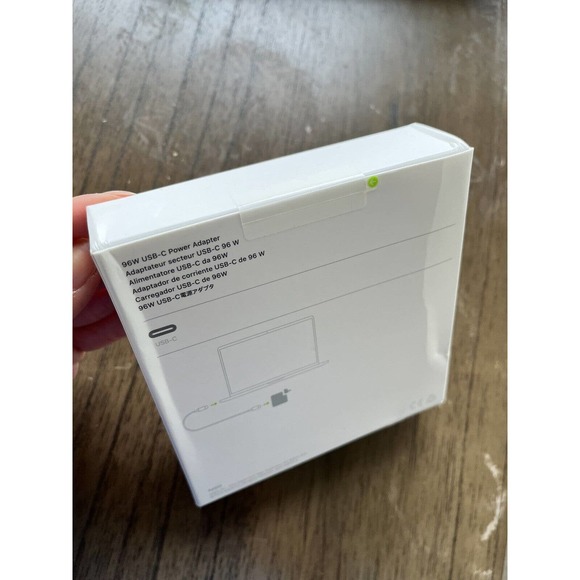 NEW! Genuine Apple - 96W USB-C Power Adapter - White MX0J2AM/A Adapter O… - Picture 3 of 5